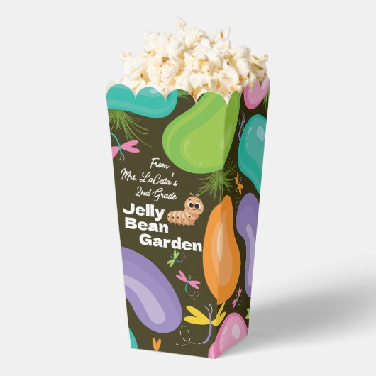 Ballotins Popcorn Favor Box Jelly Bean Garden (Sauté)