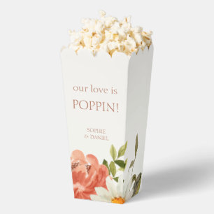 Ballotins Popcorn floral et d'ivoire