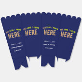 BALLOTINS POPCORN MODERNE ET MODERNE MODERNE MARINE BLEU (Déplié)