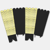 Ballotins Popcorn noir et jaune (Déplié)