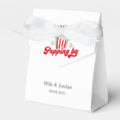 Ballotins Popcorn Party Favoriser boîte cadeau (Verso)