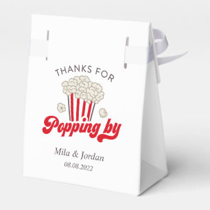 Ballotins Popcorn Party Favoriser boîte cadeau