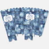 Ballotins Popcorn sur le thème du denim Custom Blue Jean Bab (Déplié)