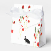 Ballotins Poppies rouges mignon lapin lapin (Verso)