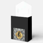 Ballotins Porte Art Déco Flapper par petite tente (Ouvert)