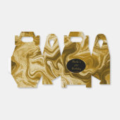 Ballotins Porte en marbre d'or 21e anniversaire (Déplié)