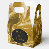 Ballotins Porte en marbre d'or 21e anniversaire (Ouvert)