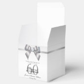 Ballotins Posh Gem Bow & Ribbon 60e anniversaire de Mariage (Ouvert)