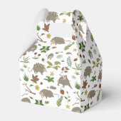 Ballotins Possum dans un champ de Berry en blanc (Arrière)