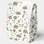 Ballotins Possum dans un champ de Berry en blanc (Ouvert)