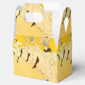 Ballotins Poster de la fille dansante Jaune Toulouse Lautrec (Ouvert)