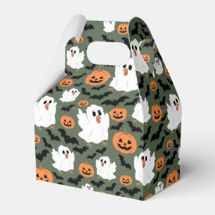 Ballotins Poulets fantômes éffrayants avec Citrouilles et ch