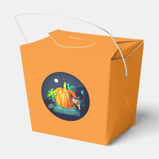 Ballotins Poumon Trick ou boîte à traiter Halloween Animaux (Arrière)