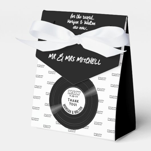 Ballotins Pour le record Elegant Vinyl Record Noir & Blanc (Verso)