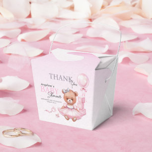 Ballotins pour ours en peluche baby shower.