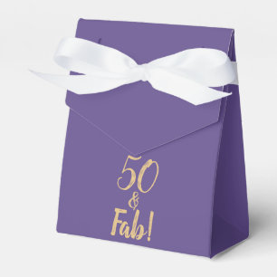 Ballotins Pourpre élégant "50 et ouvrier !" cinquantième