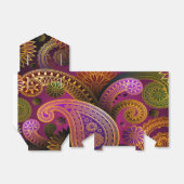 Ballotins Pourpre Paisley (Déplié)