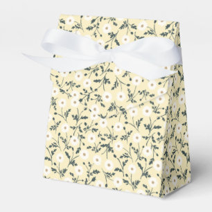Ballotins Prairie Murmurante - Motif Floral Jaune Beurre