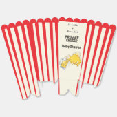 Ballotins Pregger Kegger Aquarelle Bière Baby shower Co-ED (Déplié)