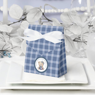Ballotins Premier anniversaire de bébé aux bleuets