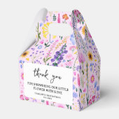 Ballotins Premier anniversaire de la Fleur sauvage rose du p (Verso)