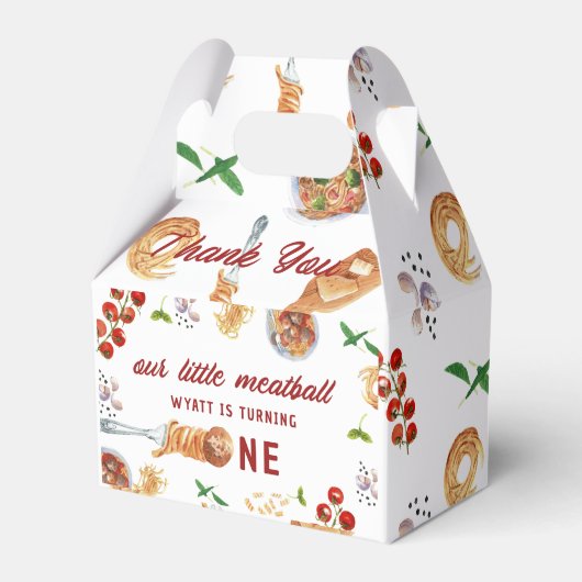 Ballotins Premier anniversaire de Little Meatball (Verso)