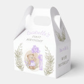 Ballotins Premier Anniversaire Mignonne Teddy Bear Ballons C (Arrière)