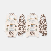 Ballotins Premier rodéo Cowboy Wild west fête d'anniversaire (Déplié)