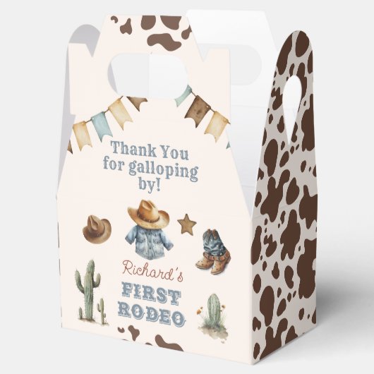 Ballotins Premier rodéo Cowboy Wild west fête d'anniversaire (Ouvert)
