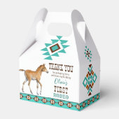 Ballotins Premier rodéo sud-ouest turquoise cheval de campag (Arrière)