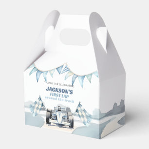 Ballotins Premier Tour Autour De La Piste Voiture De Course 