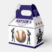 Ballotins Première année de baseball bas 1ère fête d'anniver (Verso)