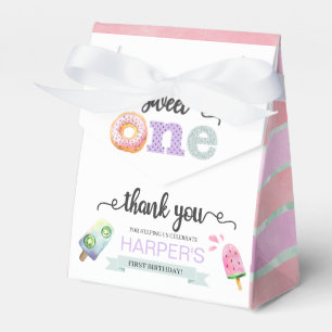 Ballotins Première boîte de cadeau d'anniversaire du bonbo