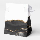 Ballotins Première communion écriture Black Gold Agate (Arrière)