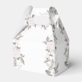 Ballotins Première communion fleurs pâles Ballotin (Arrière)