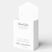 Ballotins Première communion florale blanche élégante (Ouvert)