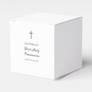 Ballotins Première communion sacrée catholique simple QR min