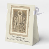 Ballotins Première Communion Sainte Jésus Eucharistie Tradit (Arrière)