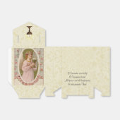 Ballotins Première Communion Vintage Ange Religieux (Déplié)