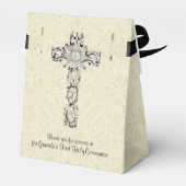 Ballotins Première Croix de la Sainte Communion Hôte Ecru La (Arrière)