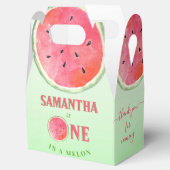Ballotins Première Pastèque D'Anniversaire Dans Un Melon (Ouvert)