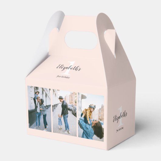 Ballotins Première photo d'anniversaire (Arrière)