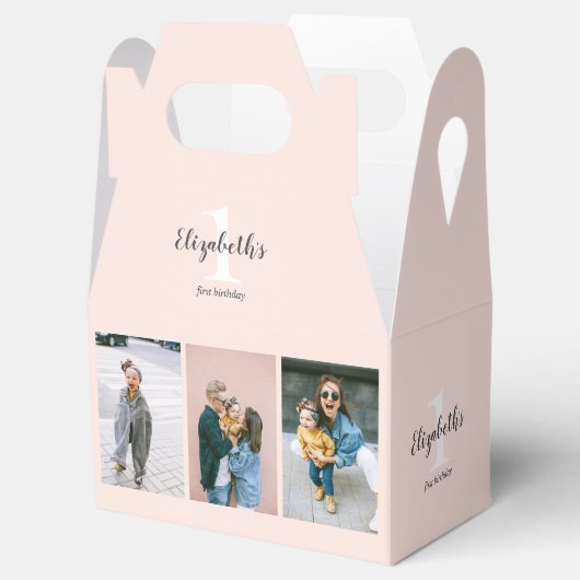 Ballotins Première photo d'anniversaire (Ouvert)