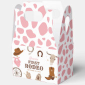 Ballotins Première Rodéo rose Fille Occidentale 1er annivers (Ouvrir)