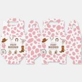 Ballotins Première Rodéo rose Fille Occidentale 1er annivers (Déplié)