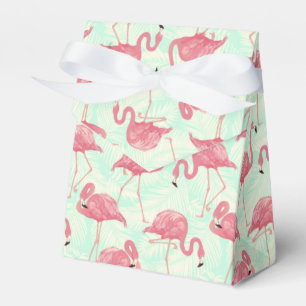 Ballotins Preppy Chic Elegant Pink Flamingo Motif