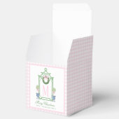 Ballotins Preppy Chinoiserie Pagode de Noël Monogramme (Ouvert)