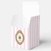 Ballotins Presse pour Champagne | Barré rose et blanc (Ouvert)