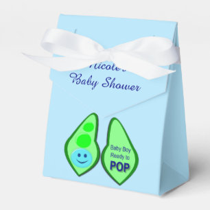 Ballotins Prêt à faire Pop Baby Boy Blue Pea Baby shower Per
