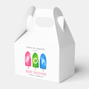 Ballotins Prêt à pop Baby shower populaire coloré